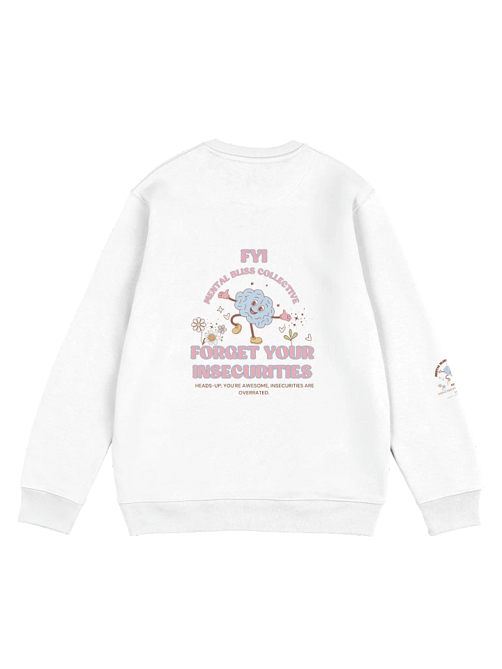 FYI "Forget Your Insecurities Unisex Eco Sweatshirt – Embrace Your True Confidence product image (2)