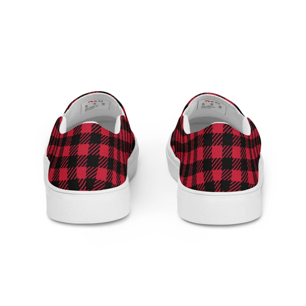 Buffalo Plaid Slip-On Canvas Shoes product image (4)