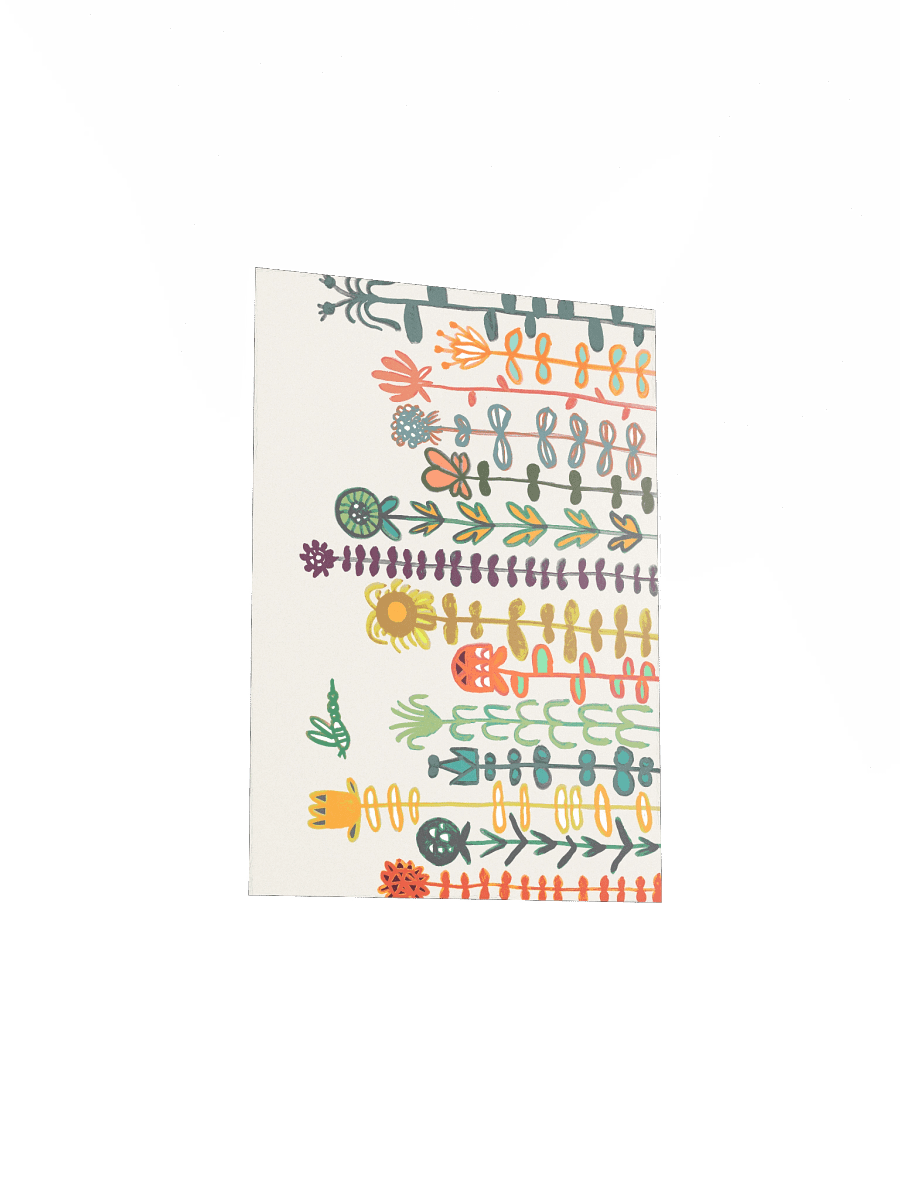 The whimsical garden art print product image (18)