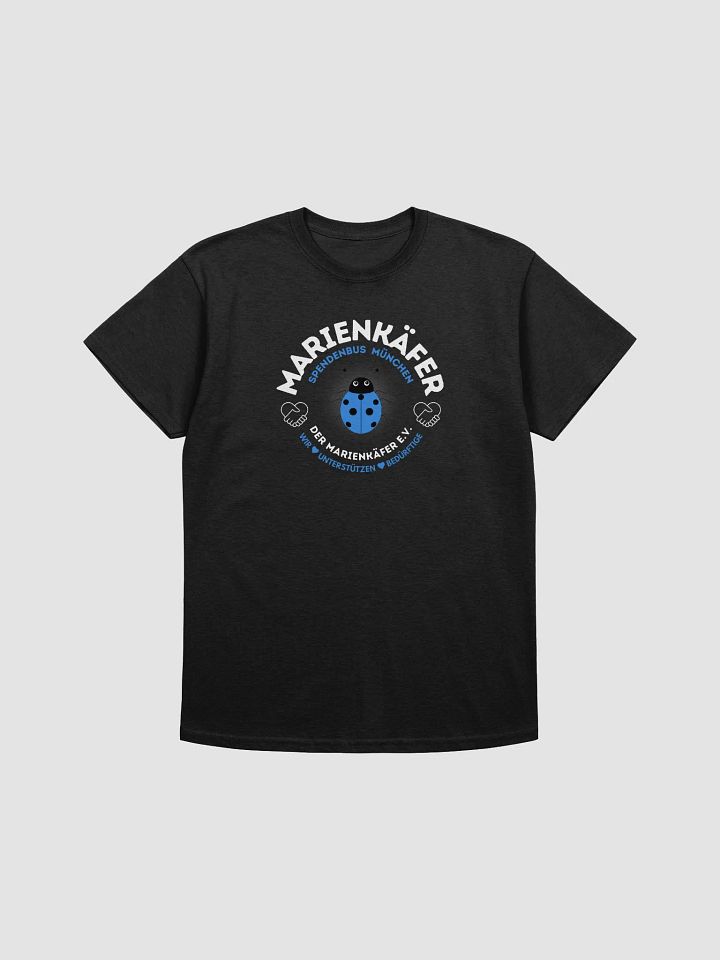 Marienkäfer Badge (Schwarz) - Premium T-Shirt product image (1)