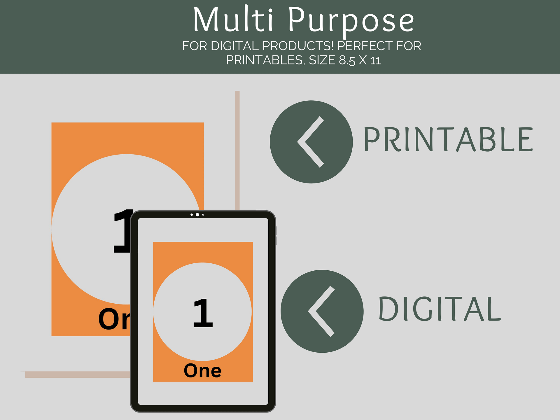 Digital Number Flash Cards product image (3)