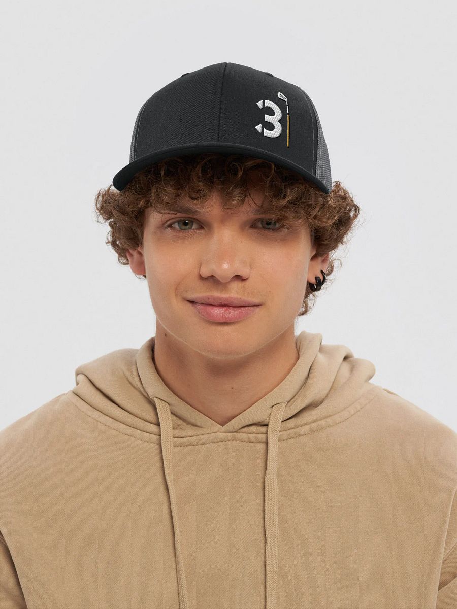 3B Snapback Trucker Hat product image (27)