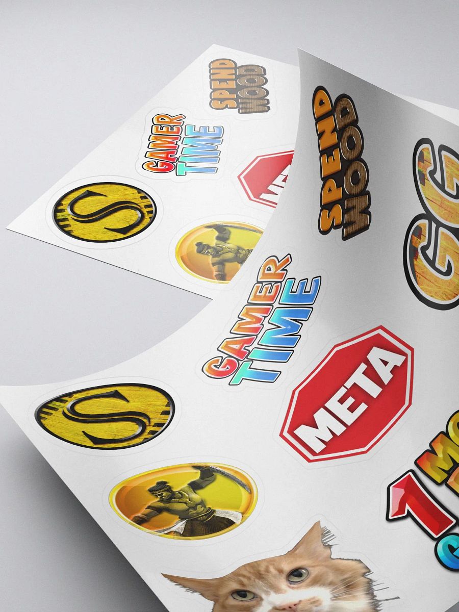 Emote Sticker Sheet product image (4)
