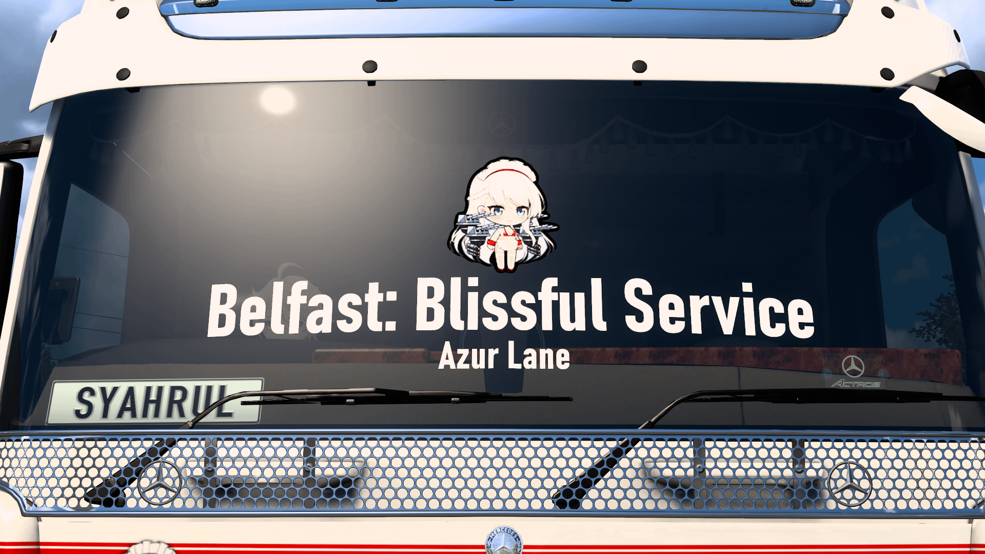 [ETS2] HMS Belfast (Blissful Service) - Azur Lane [Combo Skin] product image (7)