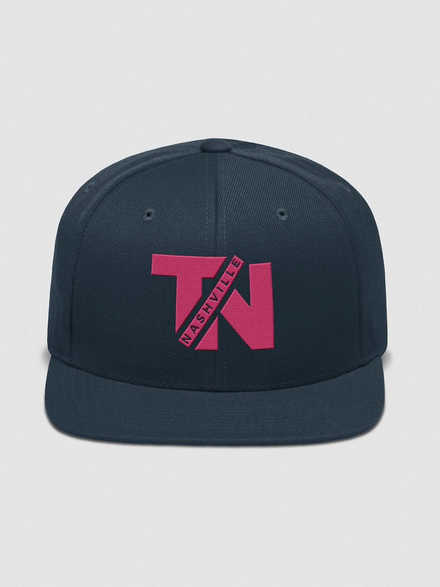 Yupoong Wool Blend Snapback Cap - Nashville TN product image (1)
