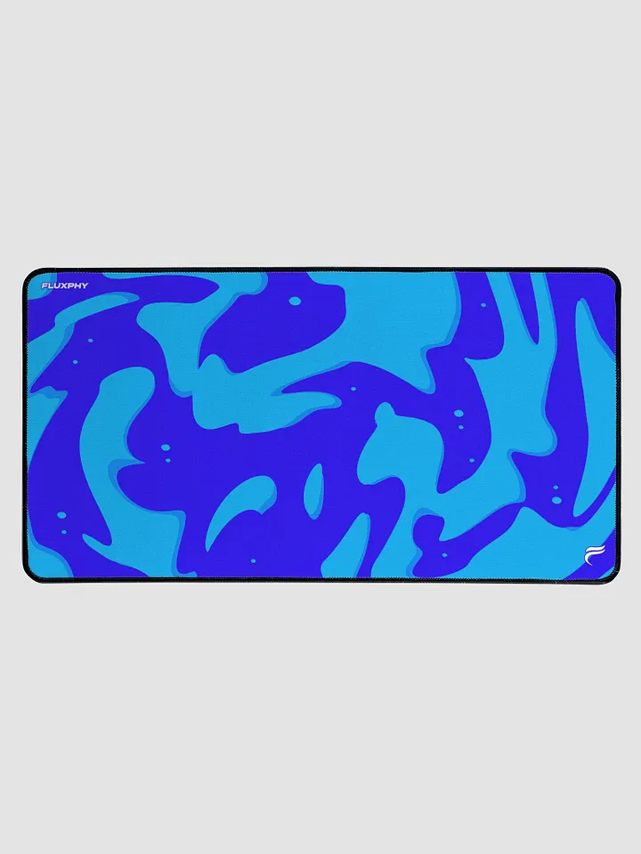 Blue Swirl Mousepad by Fluxphy product image (1)