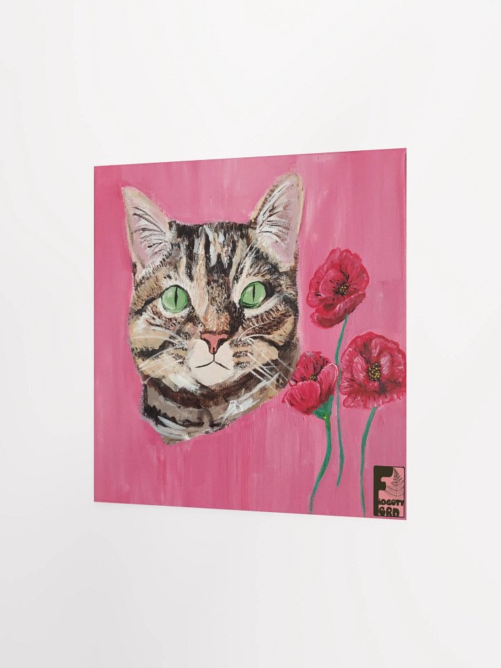 "Poppy the Cat" Poster Print product image (2)