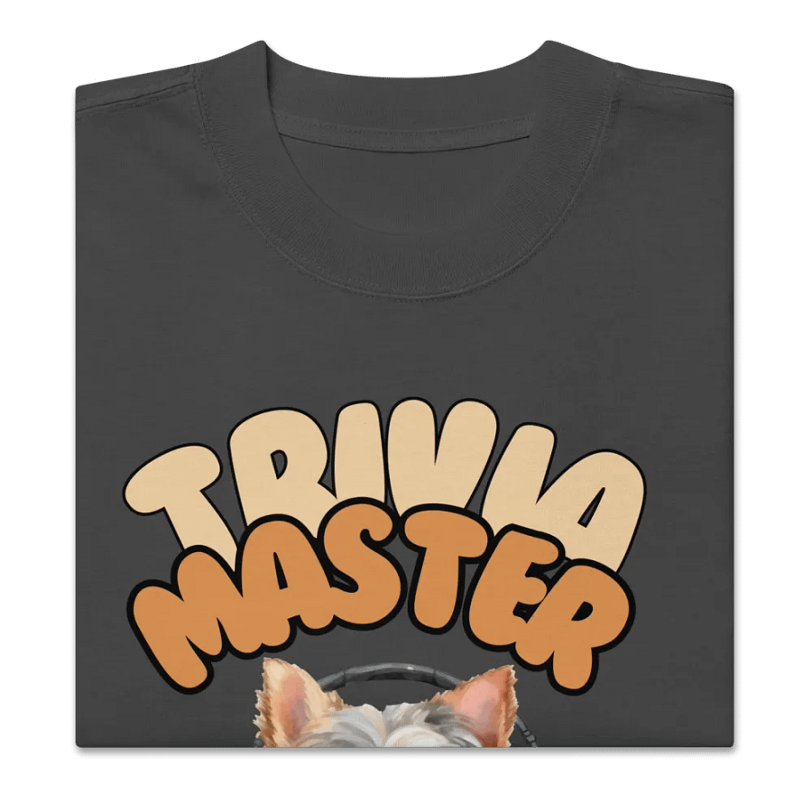Yorkie Trivia Master Faded T-Shirt product image (10)