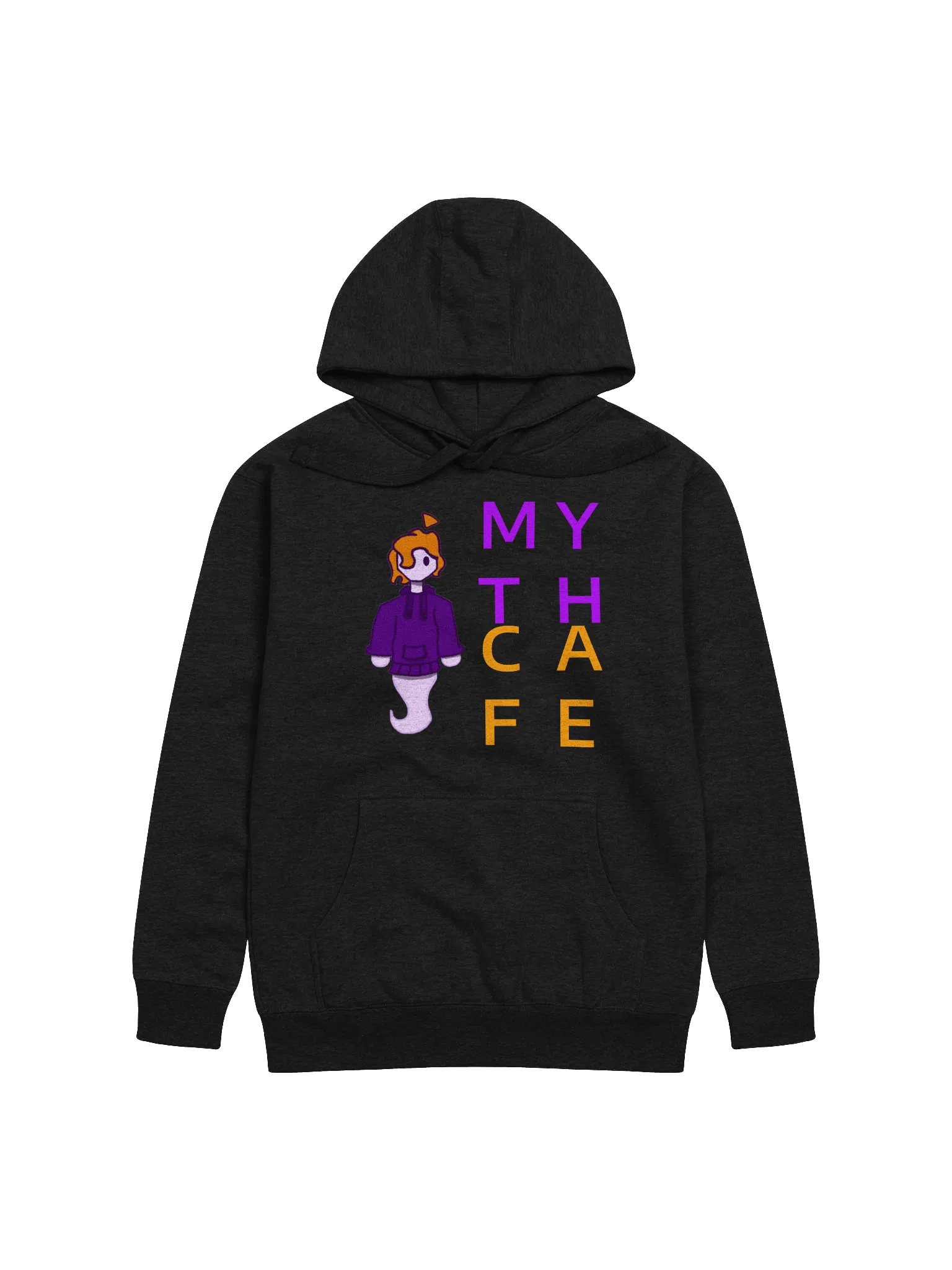 mythcafe lil logo guy hoodie product image (3)