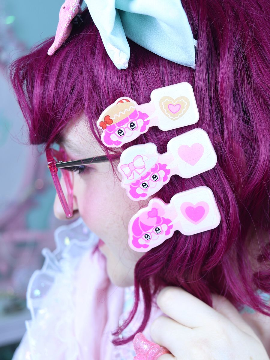 Pastel Valentine Gift Girl clip product image (3)