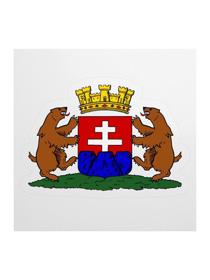 Slovakia Coat of Arms Kiss Cut Sticker product image (1)