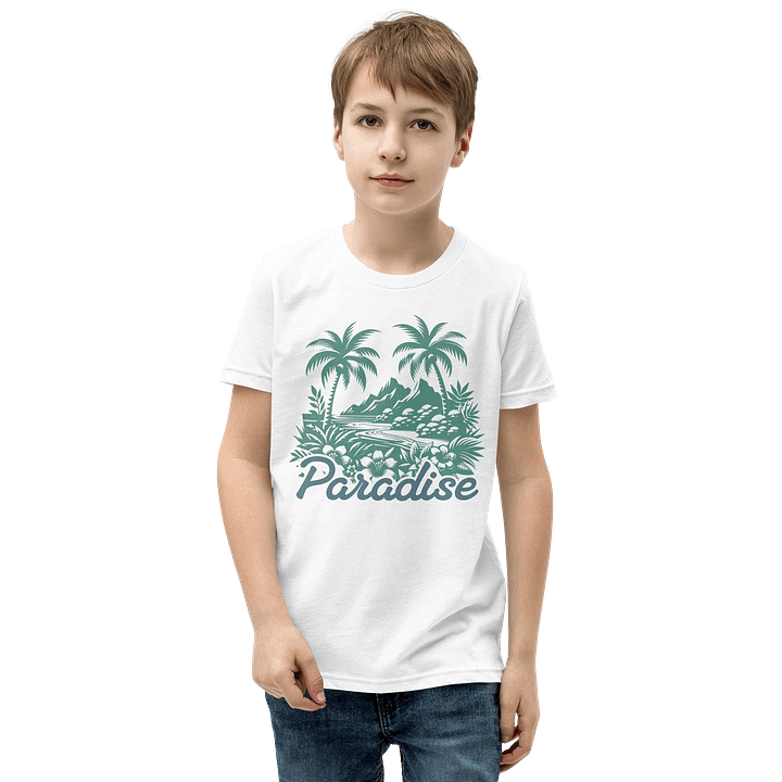 aradise Youth T-Shirt for Kids | Soft Cotton Tee for Everyday Comfort product image (1)