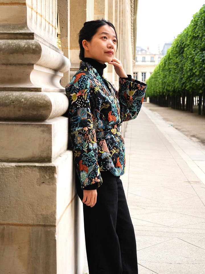 PRE-ORDER: Enchanted Garden Blazer - Cropped product image (1)