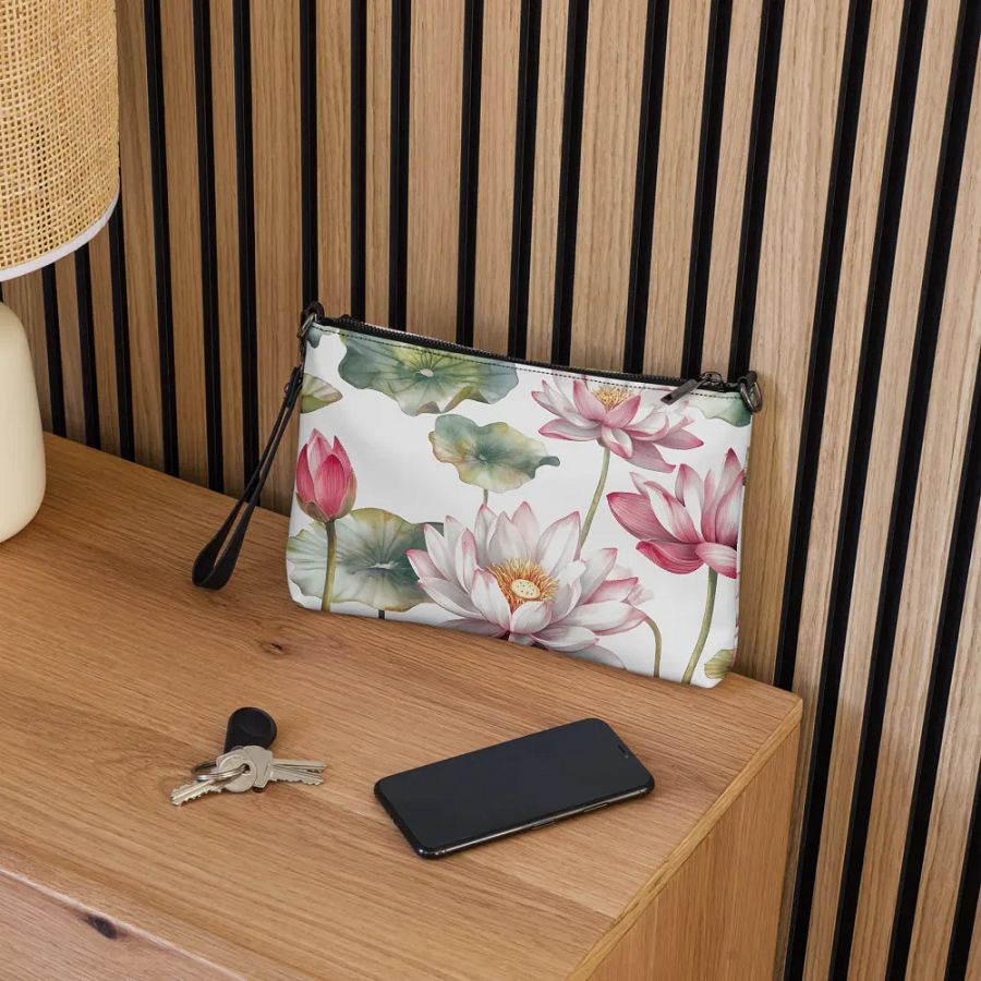 Waterlily Bloom All-Over Crossbody Bag product image (5)