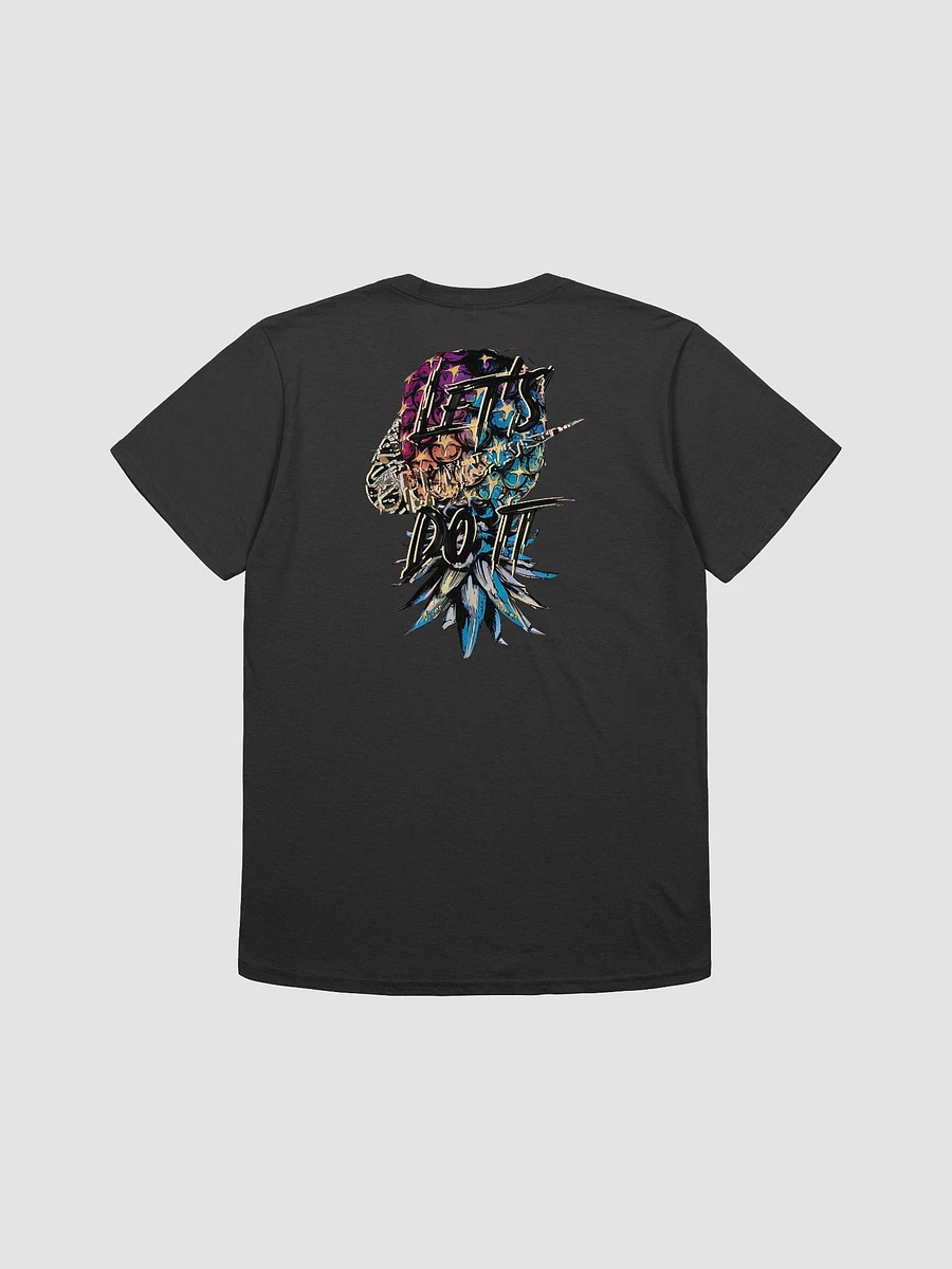 Let's Do It Swoosh Graffity Styled Upside-Down Pineapple Back Print Tee product image (10)