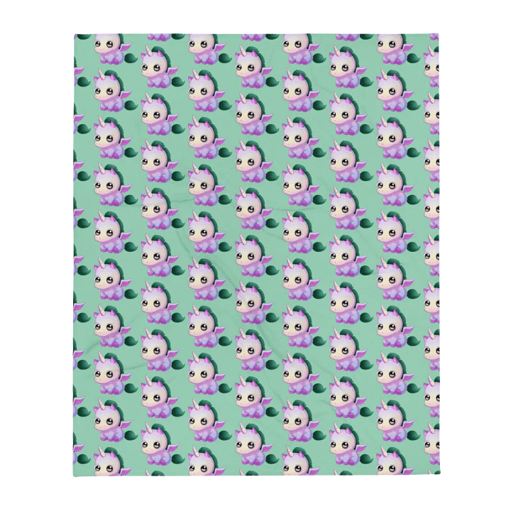 L the Unicorn Throw Blankets product image (1)