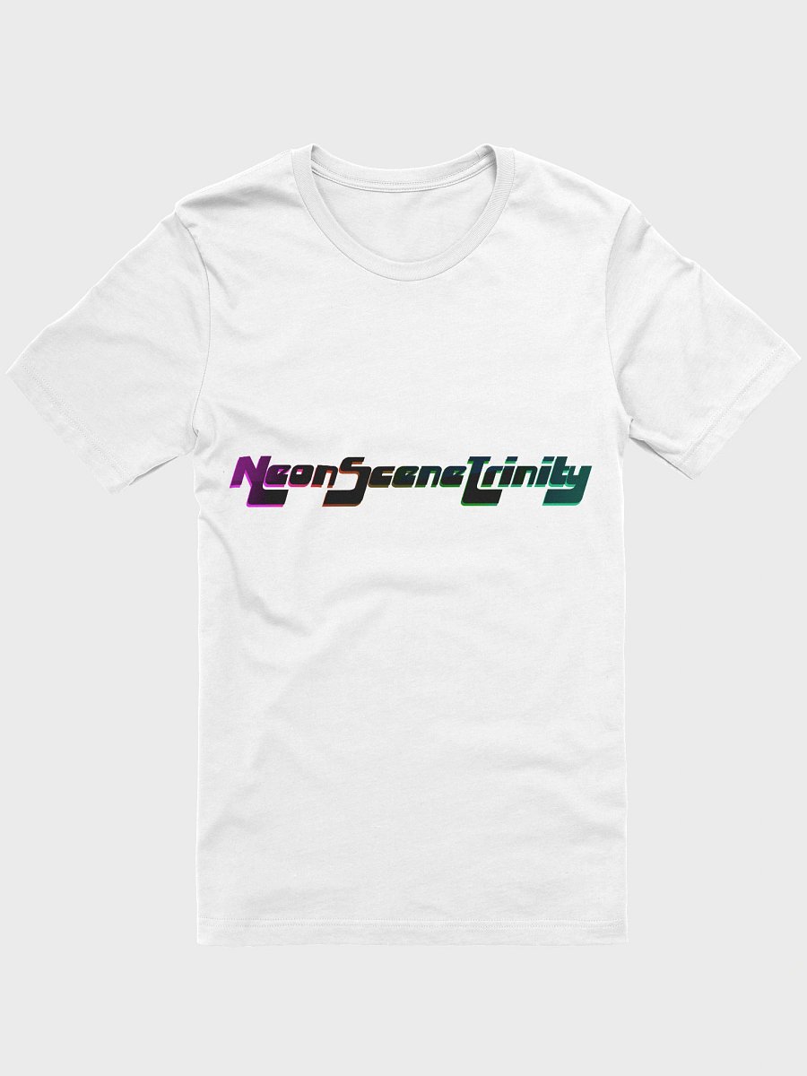 Neon Scene Trinity Logo Tee (White) product image (1)