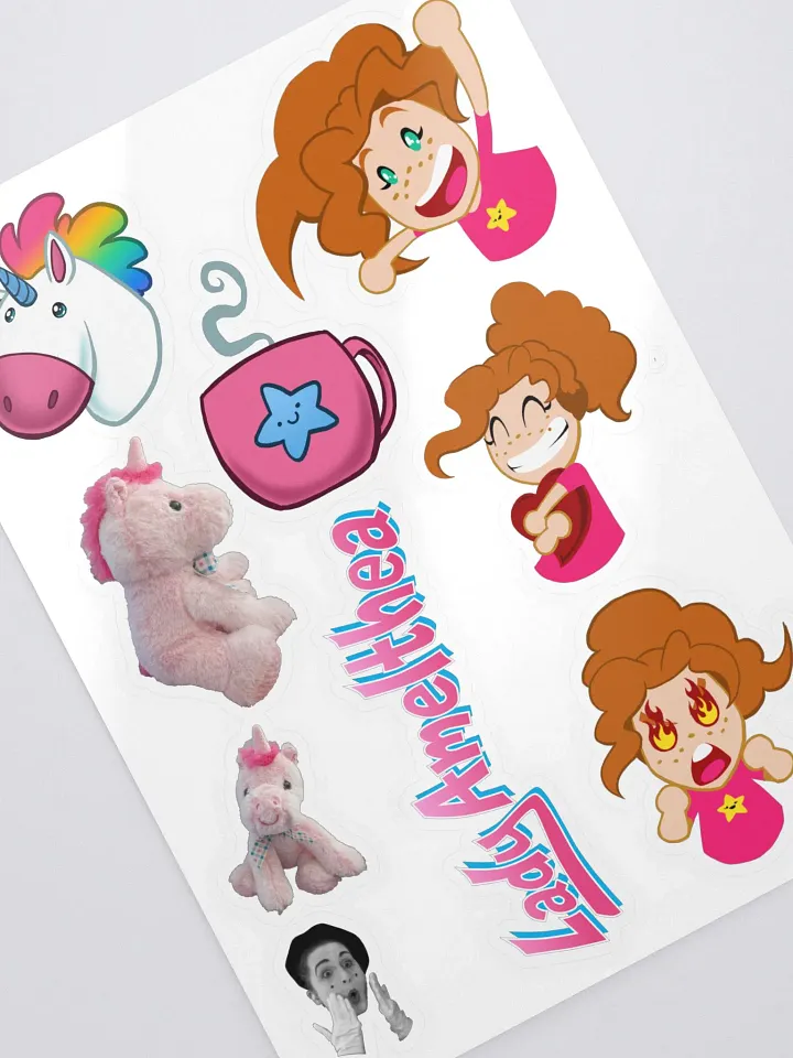 Faces of Lady and Larry product image (2)