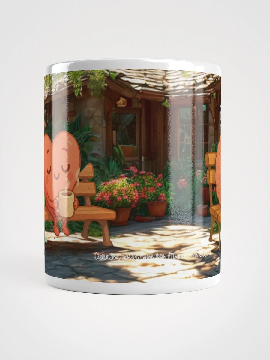 Feel It Fully Process It Gently - Kawaii Mindfulness Mug product image (15)
