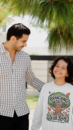 🌳 Branching Out With Love 🌳
Celebrate your love for nature with this adorable Arbor Day Tree Hugger T-Shirt! Featuring a chee...