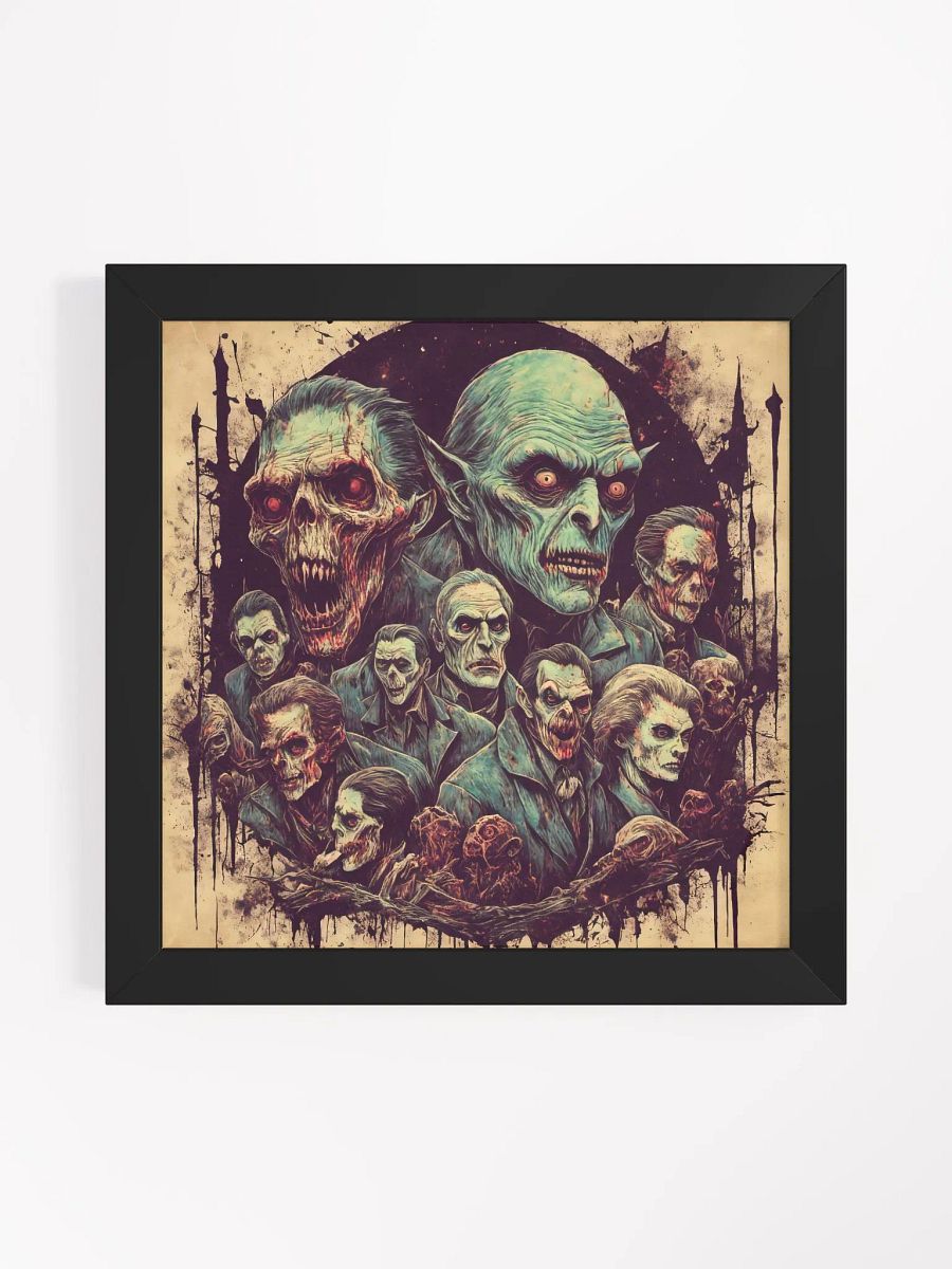 The Monsters in the Night Framed Poster product image (1)