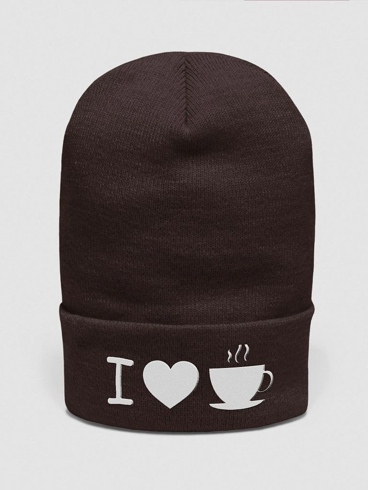 I LOVE COFFEE Beanie product image (2)