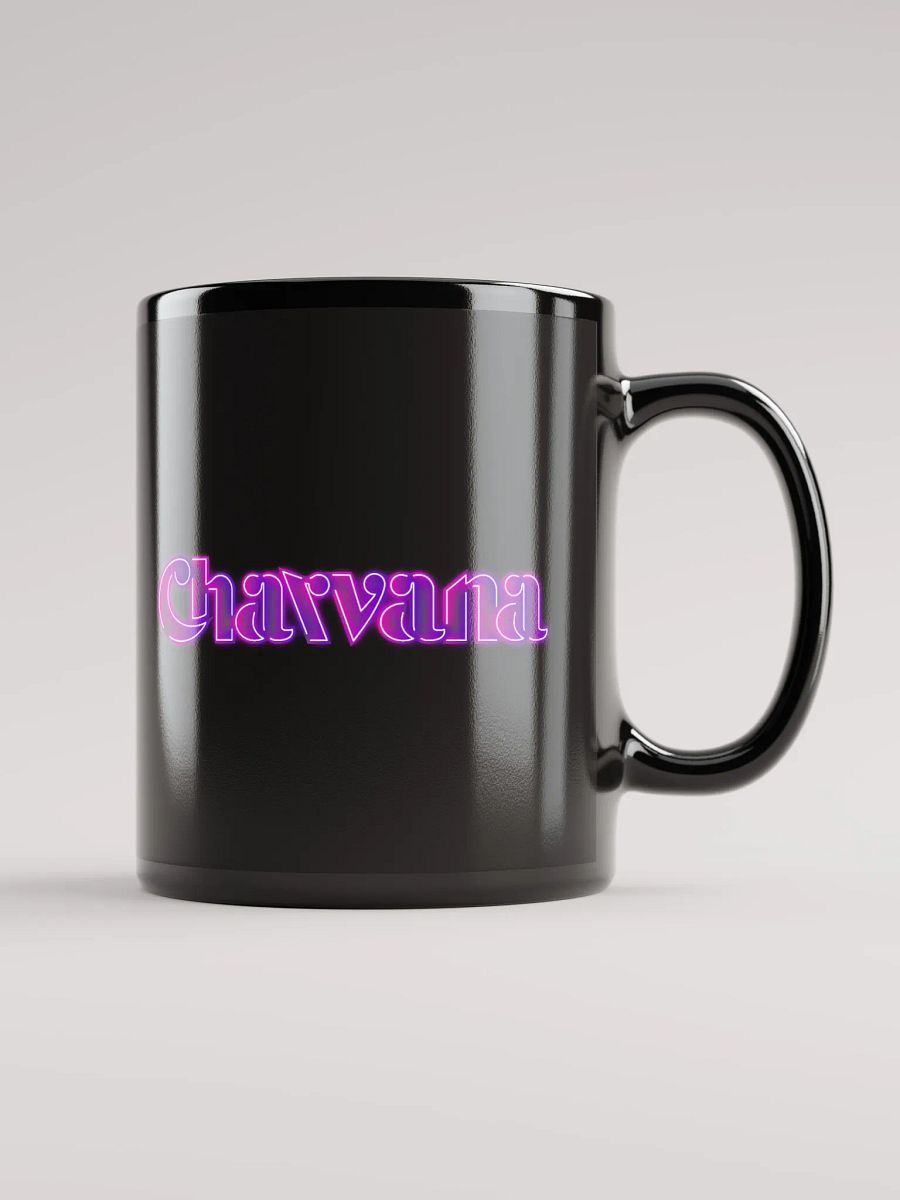 [C] NEON LOGO BLACK MUG product image (2)