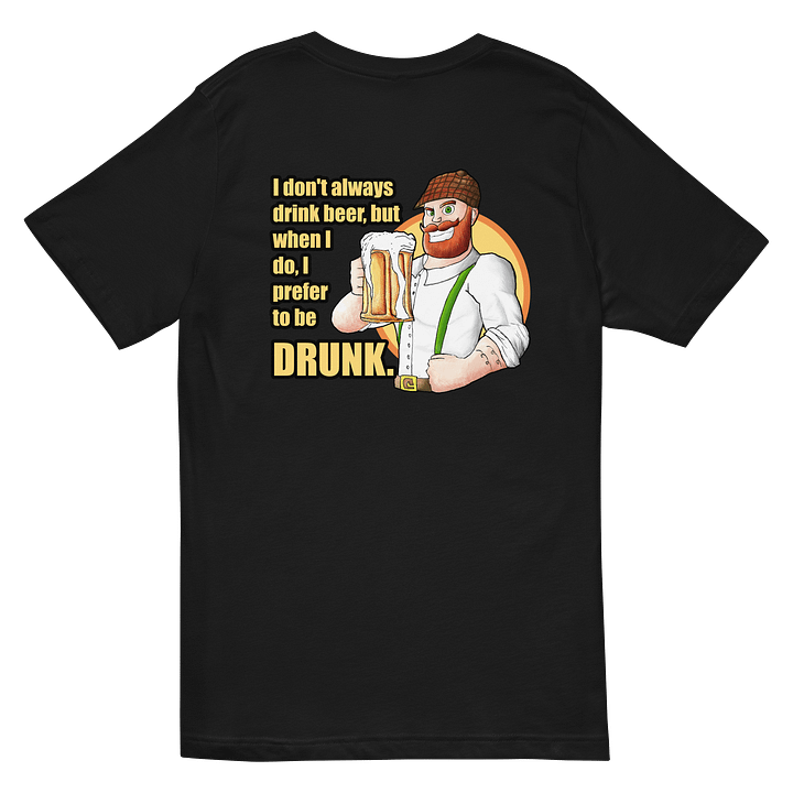 Beer Lad 4 V neck Back product image (2)