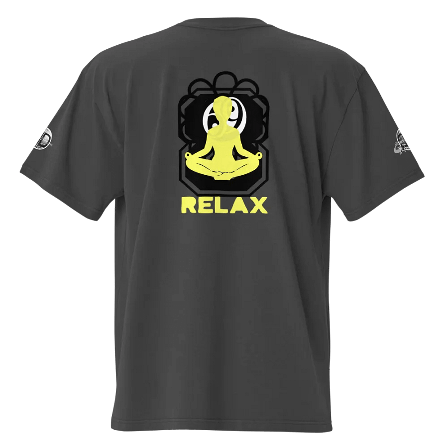 Zen Harmony Yellow | Oversized Tee product image (2)