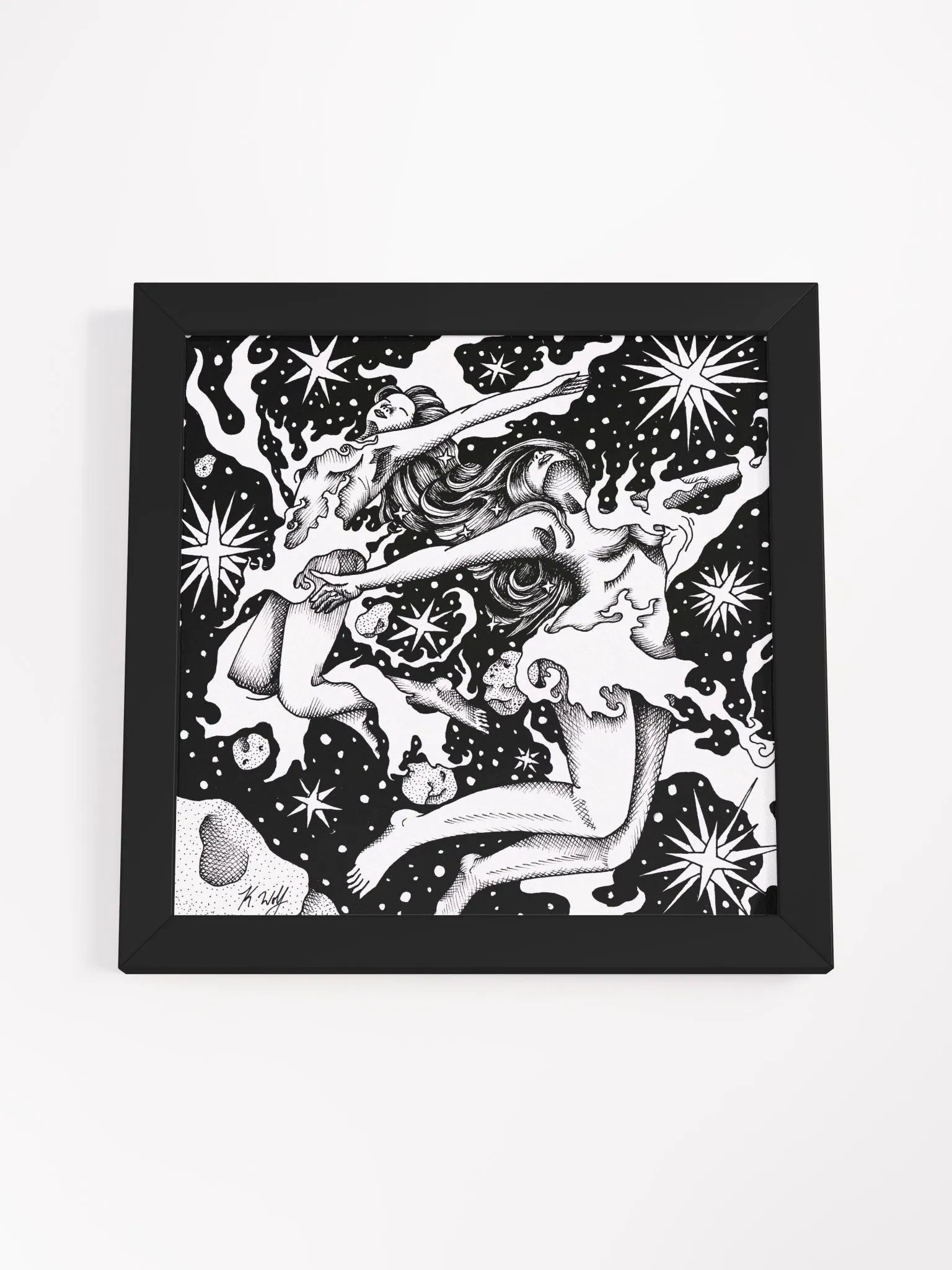 Gemini Zodiac Framed Matte Poster product image (16)