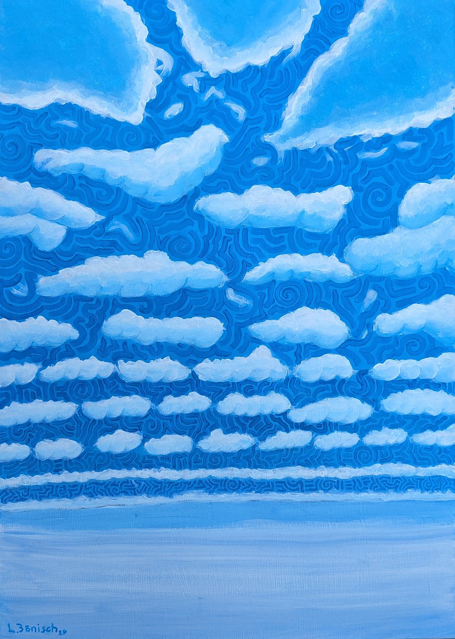 'Skyless Clouds' Painting product image (1)