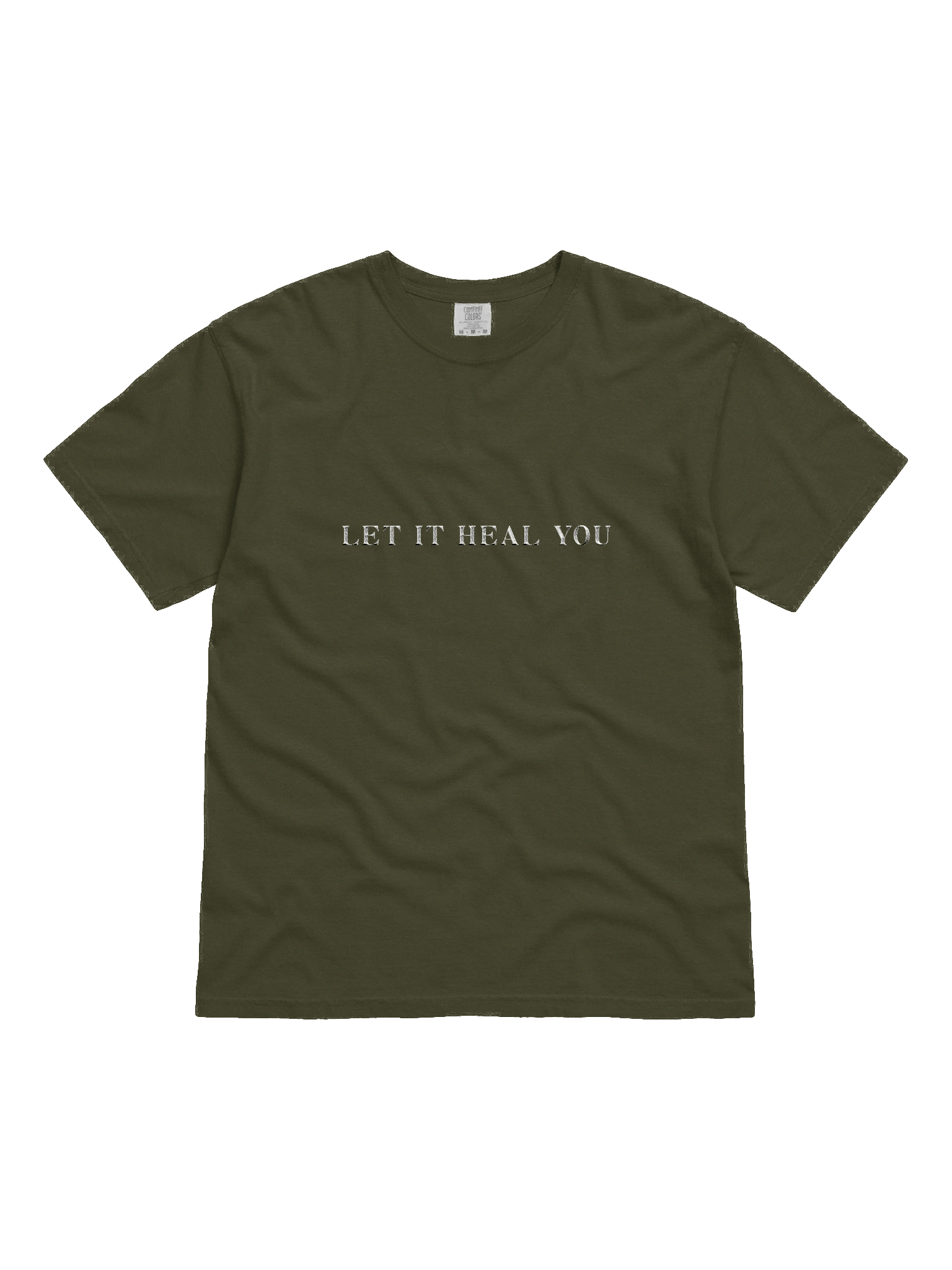 Embroidered Let It Heal You Unisex Tee product image (1)