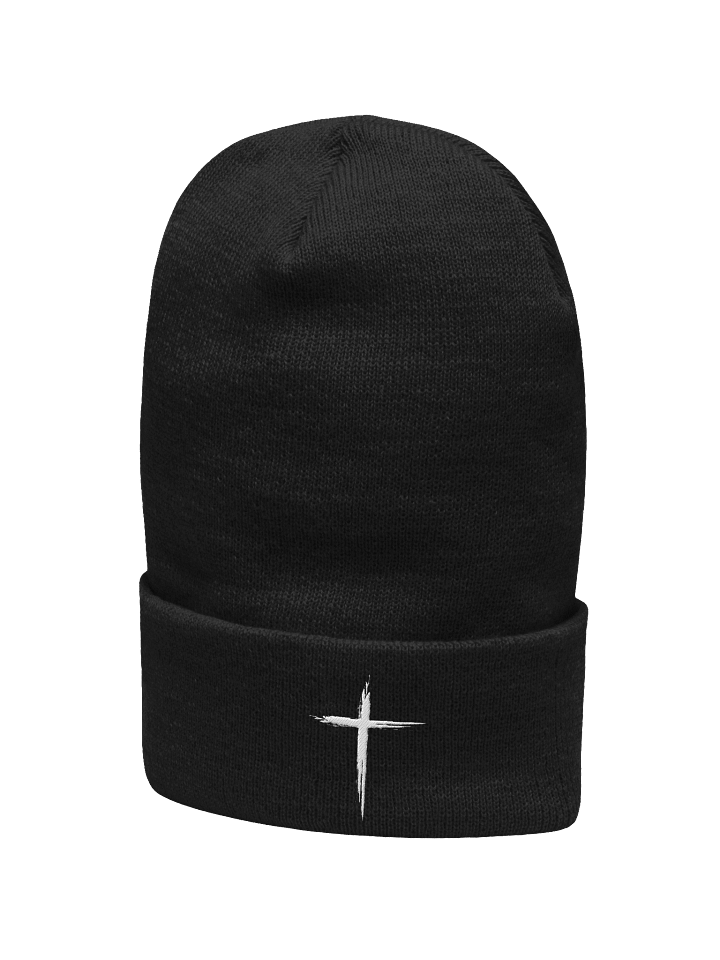 Divine Cross Cuffed Beanie product image (2)