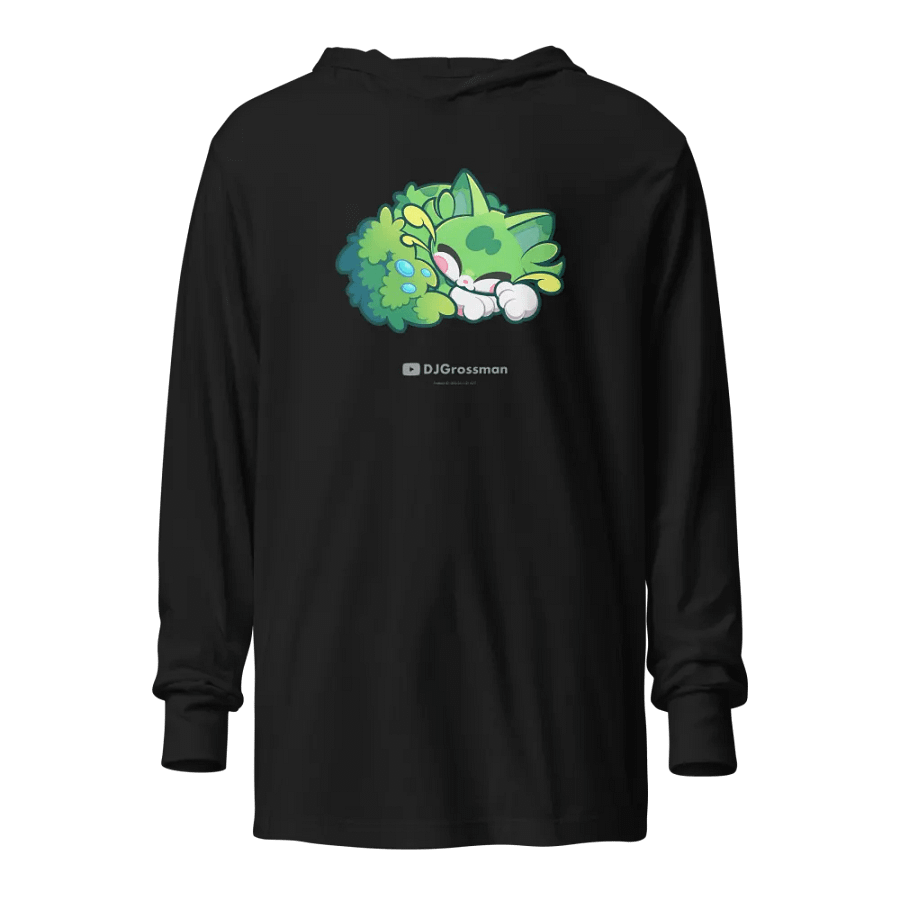 Sleeping Chloe • Unisex Hooded Long Sleeve Tee product image (1)