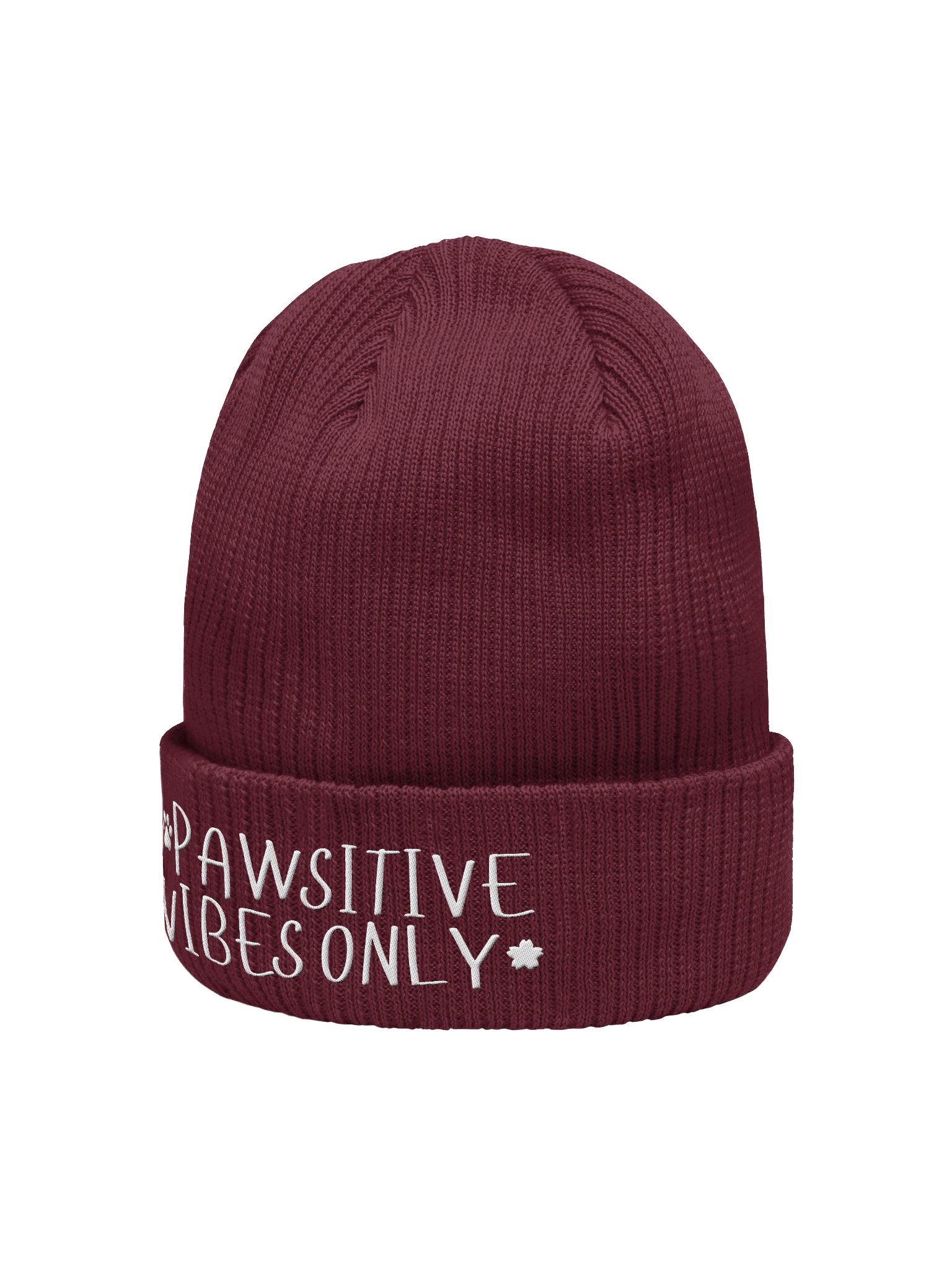 Pawsitive Vibes Only Organic Beanie product image (8)