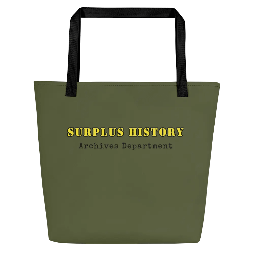 Surplus History Archives Dept. Tote – Olive Drab product image (1)