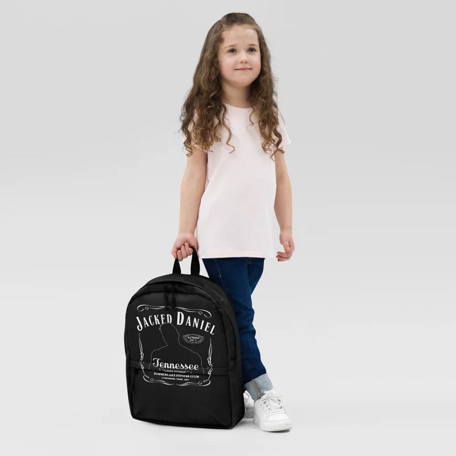 Jacked Daniel Large Print Backpack product image (8)