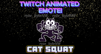 Twitch Animated Emote CAT SQUAT product image (2)