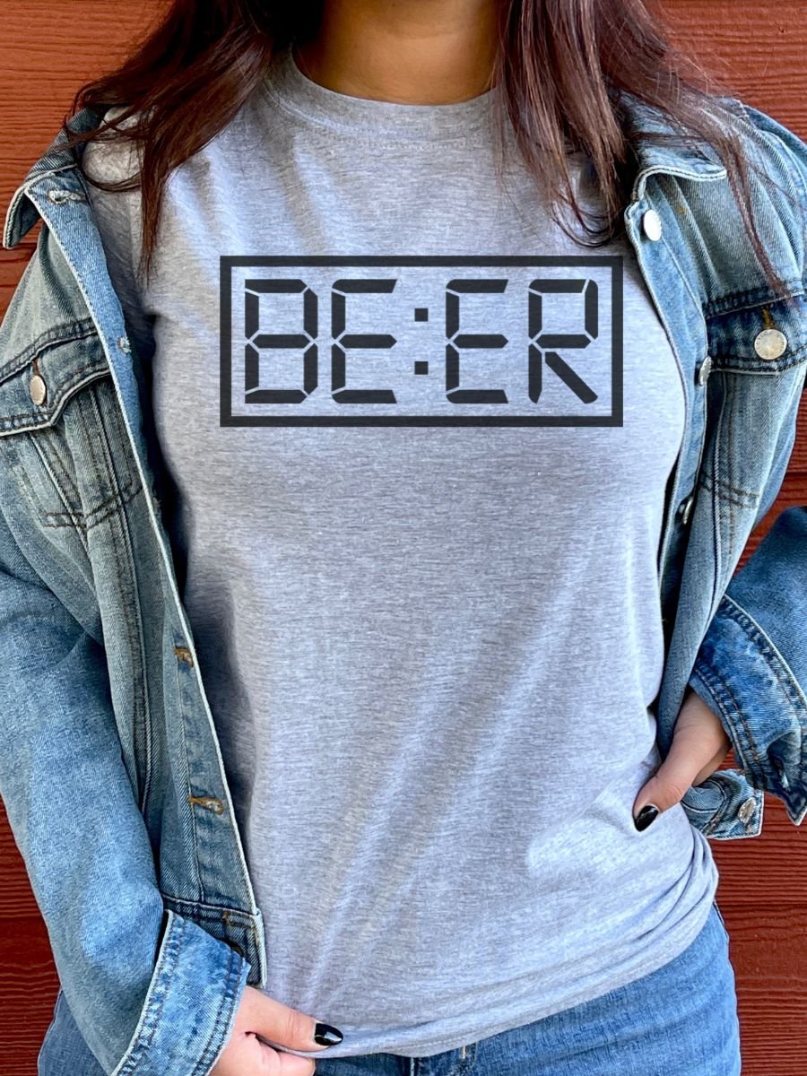 Beer O'Clock Gildan 64000 Unisex tshirt product image (1)