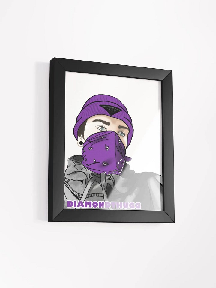 diamondthugg framed poster product image (2)