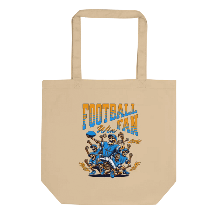 Football Fan Skeletons Frenzy Tote Bag product image (1)