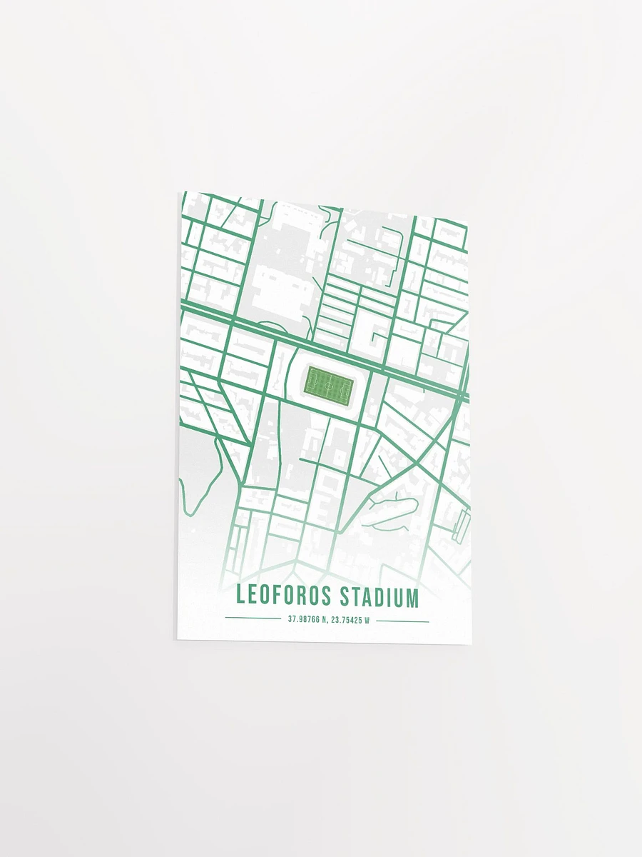 Panathinaikos Stadium Map Design Poster product image (12)