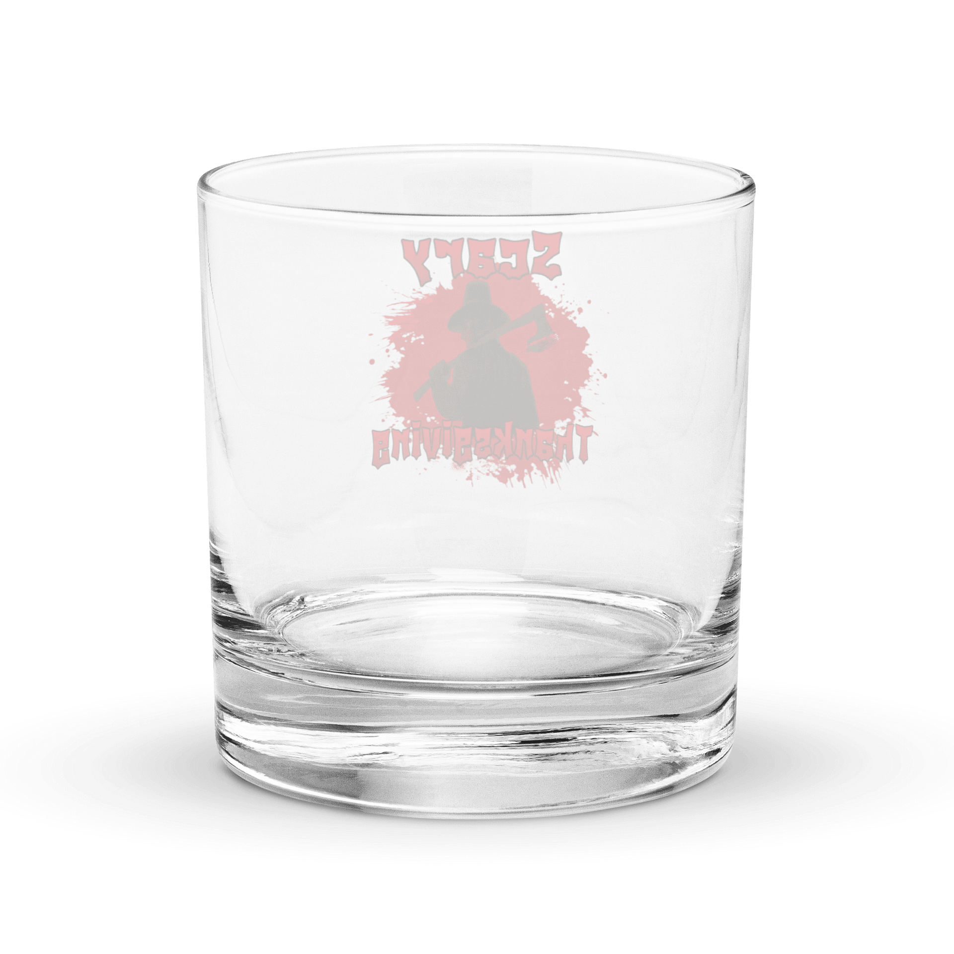 Horror Thanksgiving Rocks Glass Set product image (4)