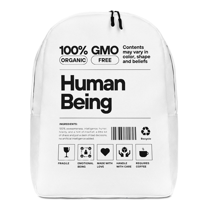 Human Being: Back Pack product image (1)