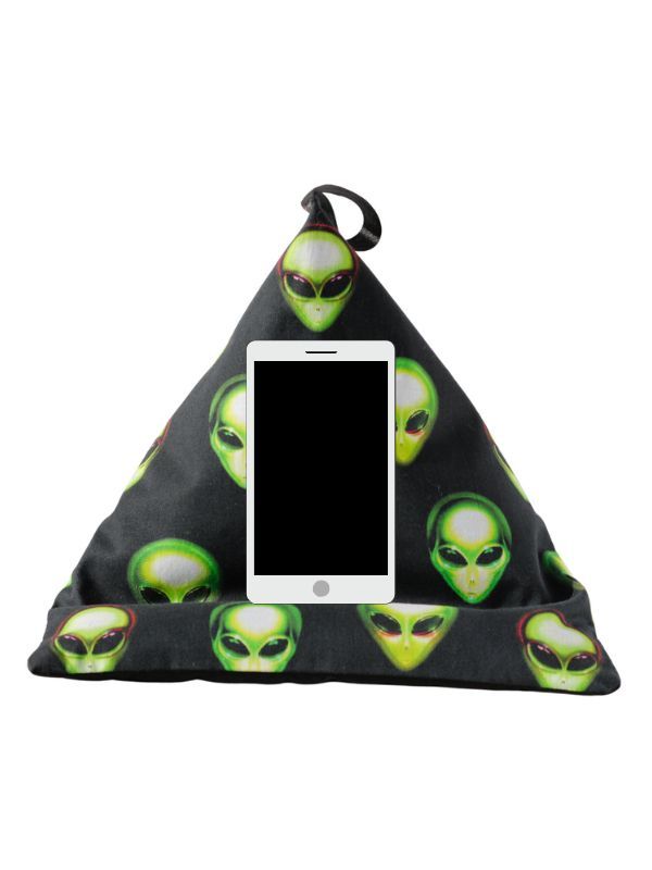 Alien Faces Fabric Pattern product image (3)
