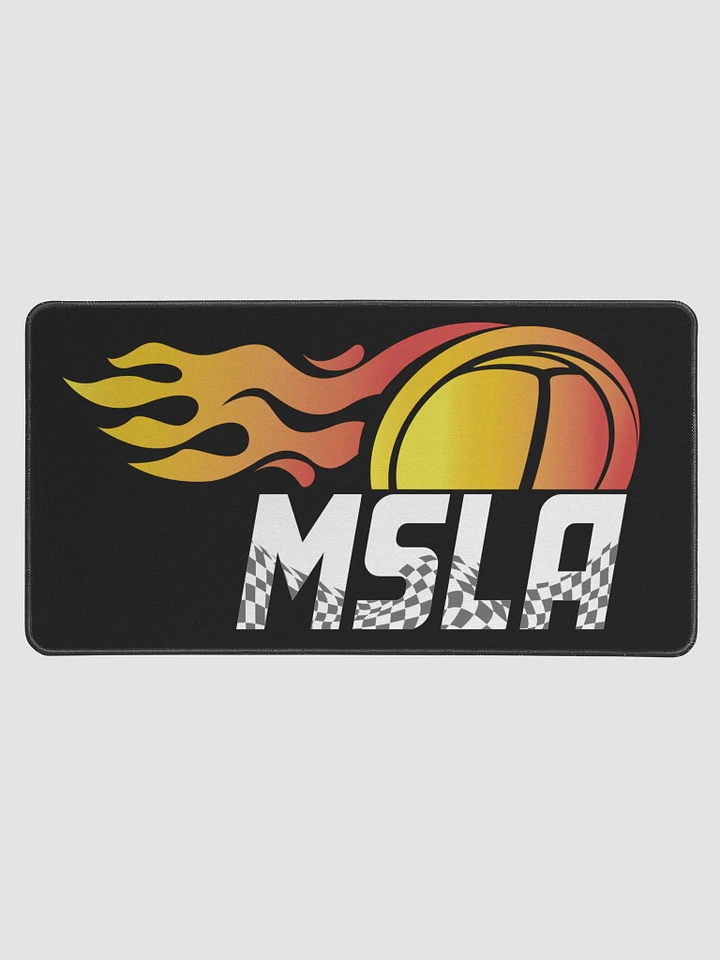 MSLA Logo Desk Mat - Black 15.5