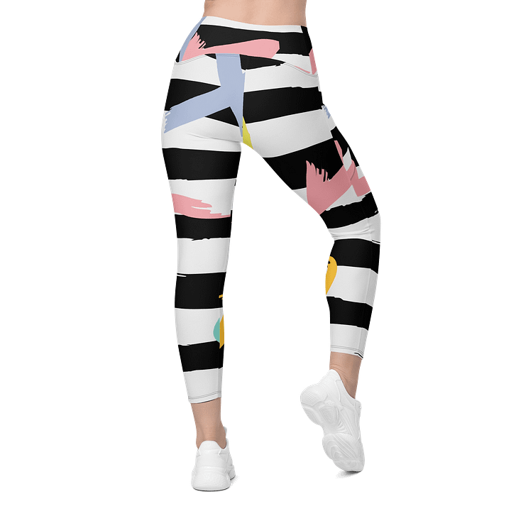 Zabu Dynamic Fusion Crossover Leggings with Pockets product image (2)