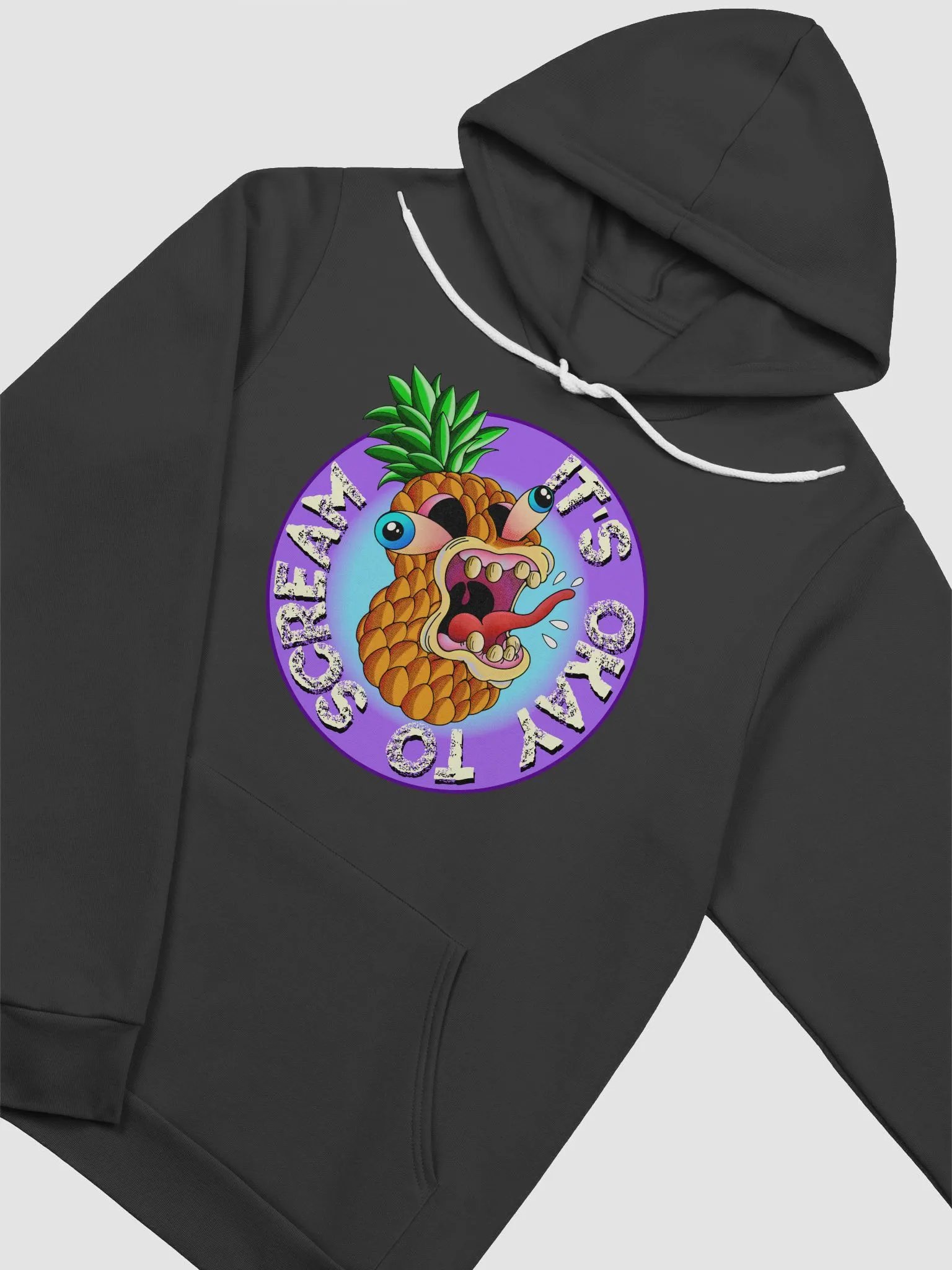 Please Scream: Bella+Canvas Supersoft Hoodie product image (3)