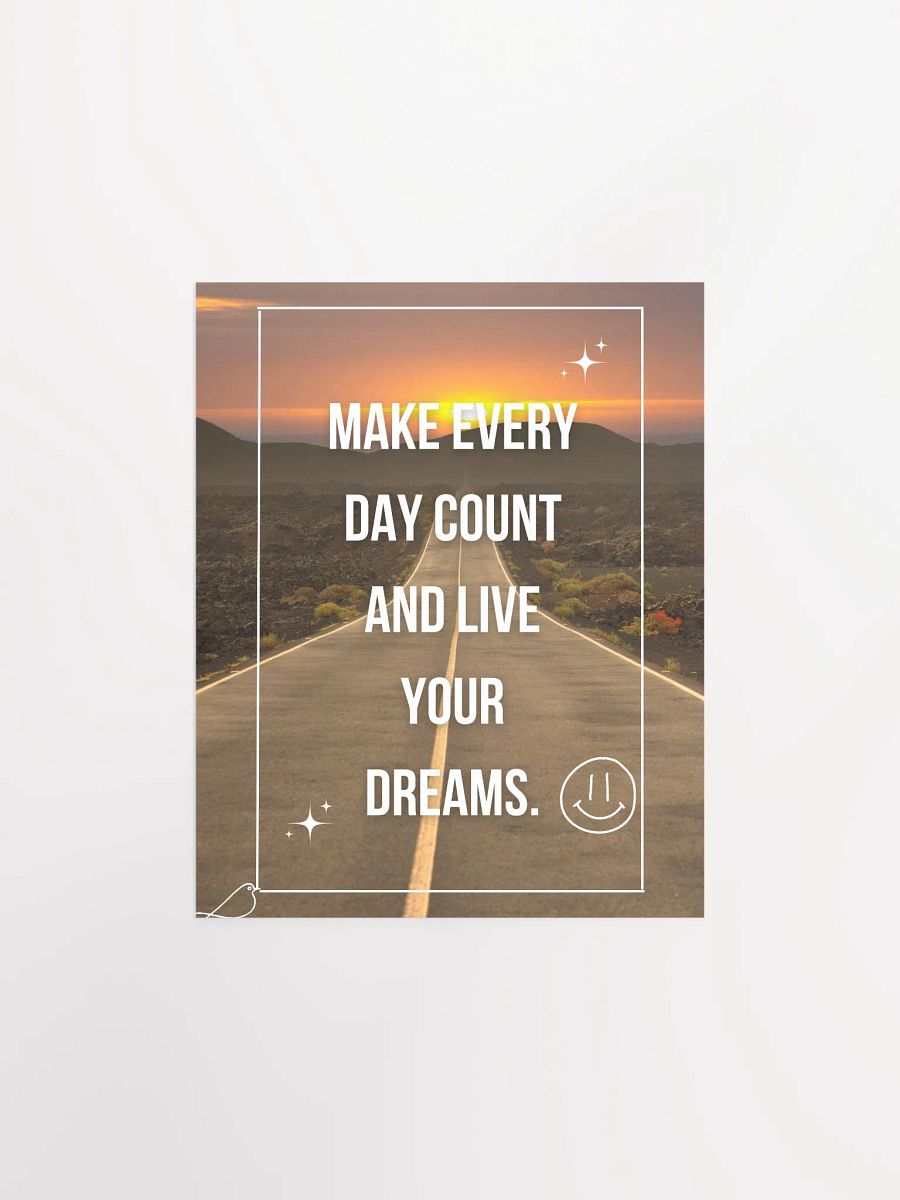 Every Day Counts sustainable Poster product image (3)