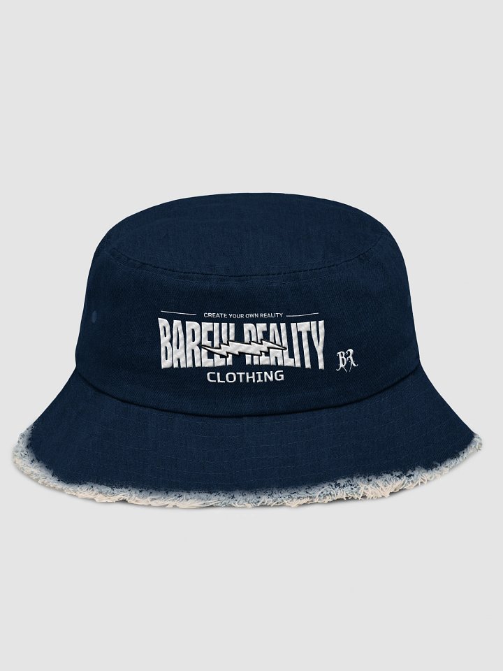 "BARELY REALITY" DENIM BUCKET HAT product image (1)